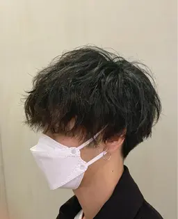 ⭐️メンズ限定⭐️カット＋パーマ＋3stepトリートメント🌱