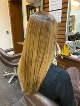 ブリーチ対応縮毛矯正⭐️