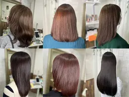 髪質改善ケアカラー＋トリートメント 9900円→7920円