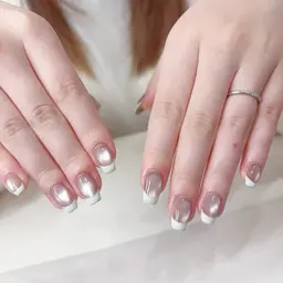 🔥人気　マグフレンチネイル