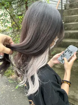 ☆気軽にイメチェン☆イヤリングカラー！シールエクステ（10本）【1本280円】