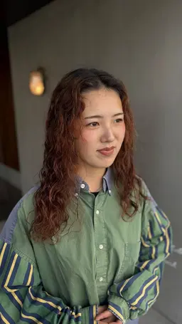 レディース🦄カット×パーマ👩‍🦱