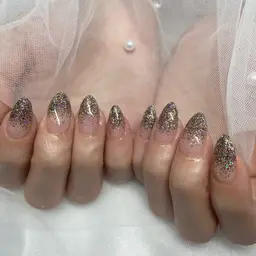 《100種類の以上から選べる✨️》カラグラorラメグラ（クリアベース仕上げ✨️）