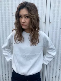 カット+パーマ #メンズにも人気