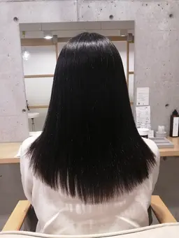 潤い美髪ストレート➕カット👩