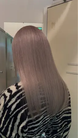 【憧れの海外風、透明感👱🏽‍♀️】ダブルカラー (ブリーチ1回)