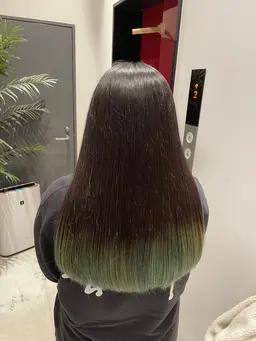 💘꒰ グラデーション꒱💘グラデーションカラー(ブリーチ込み)+2 step treatment🧴🌟