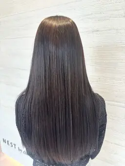 🪐透明感＆ツヤ髪ワンカラー🪐