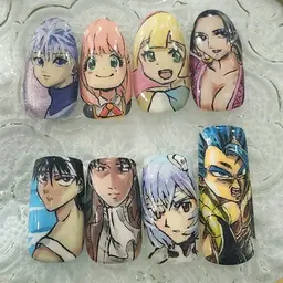 痛ネイル👸ワンカラー+キャラクター1本♥オフなし