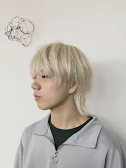 メンズ限定🔫ブリーチカラー＋カット🫟ブリーチ込みWカラーメニュー！ハイライト⭕ハイトーンカラーしたいメンズはこちら！