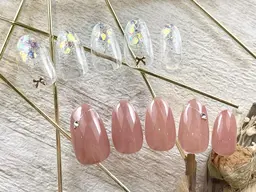 【🔥11/30まで!🔥】選べるデザイン♪ハンドジェルネイルコース (オフ無し)