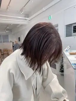 【ダメージレスで透明感抜群＊】ブリーチなしの柔らかダブルカラー