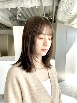 ✨似合わせカット+透明感カラー（白髪染可）✨