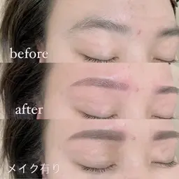 【メンズ可◎】アイブロウ 眉毛WAX★間引き＋アフターメイク付