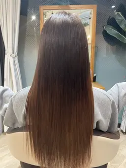 当日予約OKワンカラー+METEOトリートメント+ヘッドスパ+ シャンプーブロー+前髪カット