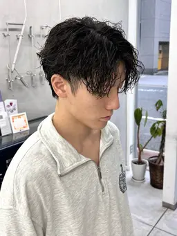 【オシャレ男子必見💥】メンズカット+パーマ+トリートメント！