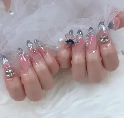 [180分以内]チップ長さ出しパーツ付け放題＆アートやり