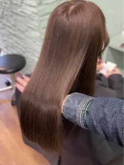 【✨うる艶髪に✨】艶カラー+髪質改善ケア💖