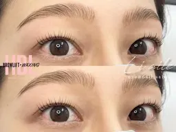 ハリウッドブロウリフト×ラッシュリフト✨(コーティング、ワンタッチメイク込💄)