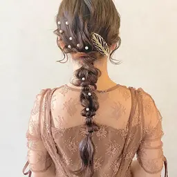 💗✨ドレスアップ用ヘアアレンジ✨💗