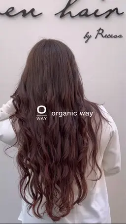 海外風ヘアカット+Ｏway Hcolor + davinesシャンプー・コンディショナー