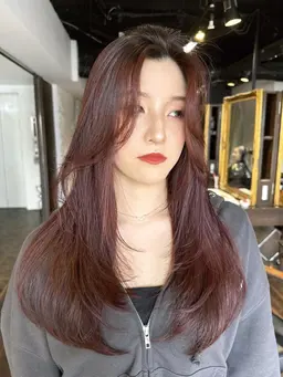 【カラーでも髪質改善🫧‪】ワンカラー+ケラチントリートメント