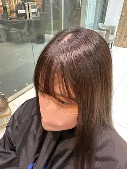 🍒【前髪縮毛矯正＋前髪カット】前髪のくせ毛が気になる方オススメ🍒