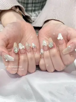 人気No.1️⃣🪄オフあり❕やり放題持ち込みデザイン(一部有料パーツ・デザインあり)𓂃꙳⋆