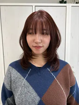 大人気レイヤーカット＋簡単スタイリングレクチャー付き🎀