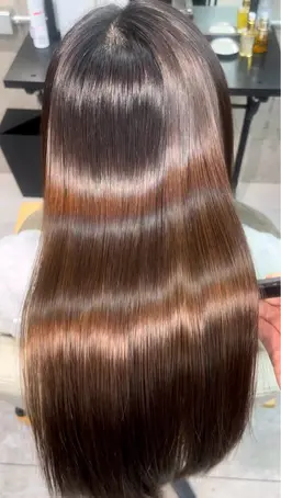 本日限定◎|朝の支度がラクになる|髪質改善シルクストレート+補修TR