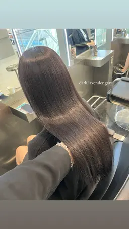 【🎄12月限定🎅🏻】透明感カラー🩶＋カット＋ツヤトリートメント＋韓国巻き🇰🇷♡