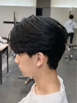 メンズカット✂️＋ニュアンスパーマ・フェザーパーマ