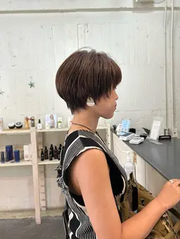 【6.7月限定】ショートカット+髪質改善トリートメント