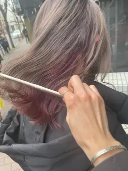 ☆ダブルカラー☆(ケアブリーチ)