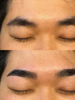 メンズ新規様限定 似合わせ黄金比眉ワックス脱毛スタイリング ¥5900→¥4400