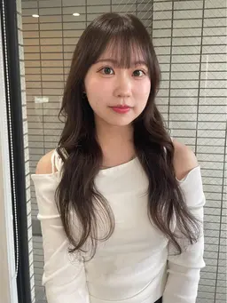 カット+透明感カラー+トリートメント _7700円