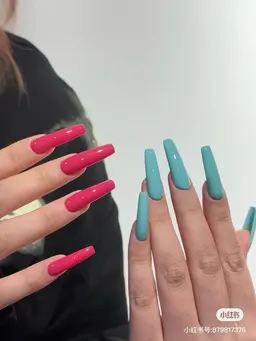 🩷チップ長さだし10本+ワンカラー・マグネット・ラメグラ オフ無し