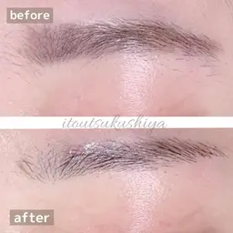 眉毛デザイン/糸脱毛(眉周り)初回の方のみ特別体験🧵サロンメニューではお顔全体しかしておりません。