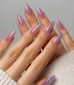 新人スタッフ★「チップ長さだし」ミラーネイル（メンズ予約可）