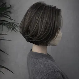 【男女共通】全体カラー＋2ステップトリートメント（白髪染めも対応）※カットなし※肩下ロングの場合＋¥1,000目安