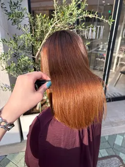 【ダメージ軽減🌿‬】カット＋ダメージレス縮毛矯正💚【ブリーチ毛・ハイダメージ毛の方は要相談】