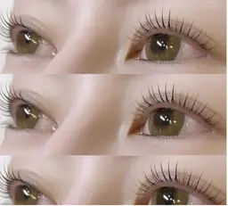 《🍓平日限定・再来のお客様⏰》 似合わせまつげパーマ (ナチュラル/韓国風/束間) -100円ok🌟