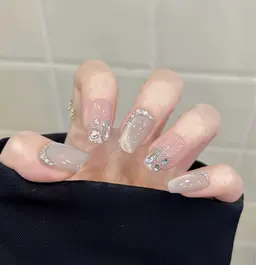 🌸【自爪】パーツのせ放題✨夏キャンペン💕5990(初回ジェルオフ無料)