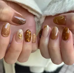 1番人気メニュー【完全お任せデザイン✨オフ無し】基本はニュアンスネイルです♡色味のみ指定可能🎨