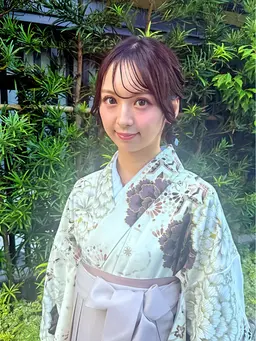 『🎓卒業式🎓』袴着付け🌸+ヘアセット🩷