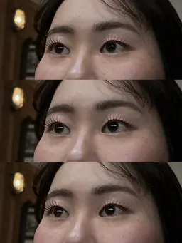 まつ毛パーマ＋アイブロウwaxモデル