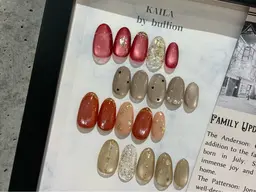 【ハンド】オフ込みパラジェル可・ジェルネイルKAILA限定ニュアンスネイル🩶