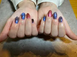 ご新規様✨オフ無料‼︎✨マグネットカラーネイル💅