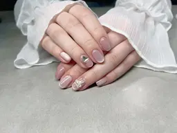 💚パーツ少なめ持ち込みデザイン 爪に優しい【フィルイン】 ✨