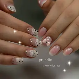 ❣️ミニモ限定価格❣️10本アートコース💅ワンホンネイル/ガーリー/韓国オフ無料✨